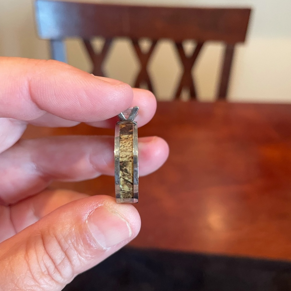 Camo Solitaire Ring - Picture 5 of 5